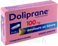 Doliprane 100 Mg Suppositoires Sécables 2plq/5 (10) à MONDONVILLE