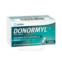 Donormyl 15 Mg Comprimés Pelliculés Sécables T/10 à MONDONVILLE