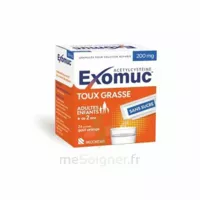 Exomuc 200 Mg, Granulés Pour Solution Buvable En Sachet 24 Sachets/3g à MONDONVILLE