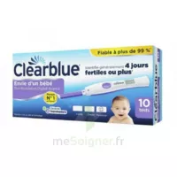 Clearblue Test D'ovulation 2 Hormones B/10 à MONDONVILLE